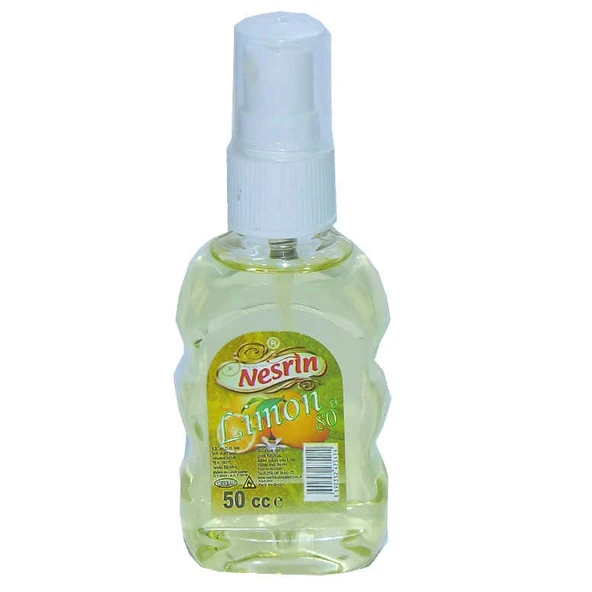 Limon Kolonyası 80 Derece Pet Şişe Sprey 50 ML ürün görseli 1