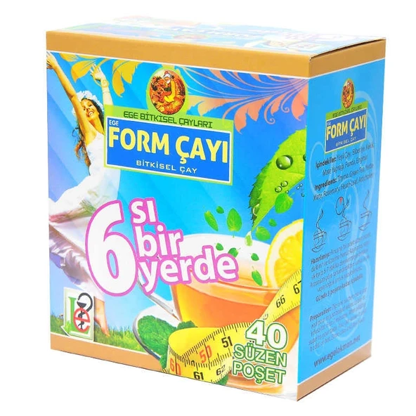 Altısı Bir Yerde Form Çayı 40 Süzen Poşet - Resim 2