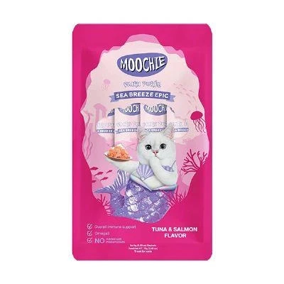 Moochie Sıvı Kedi Ödülü Ton-Somon 5x15 Gr ürün görseli 1