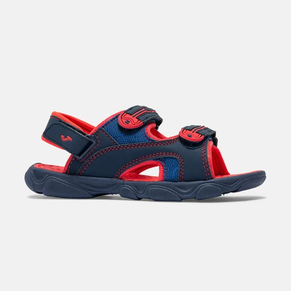 Joma SOCEJS2603V Çocuk Sandalet - Lacivert/Kırmızı ürün görseli 1