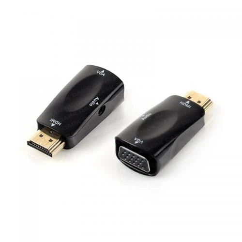 DARK DK-HD-AHDMIXVGA2 HDMI-VGA (dişi)+SES Dönüştürücüsü Adaptör ürün görseli 1