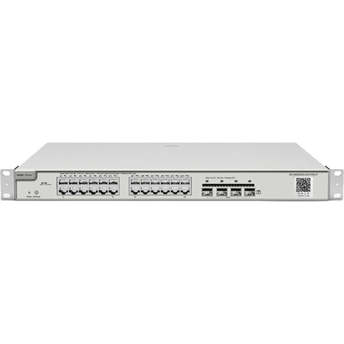 RUIJIE 24port 370w FULL PoE RG-NBS3200-24GT4XS-P GIGABIT 4X SFP Yönetilebilir Switch RackMount ürün görseli 1