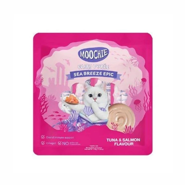 Moochie Sıvı Kedi Ödülü Ton-Somon 25x15 Gr ürün görseli 1