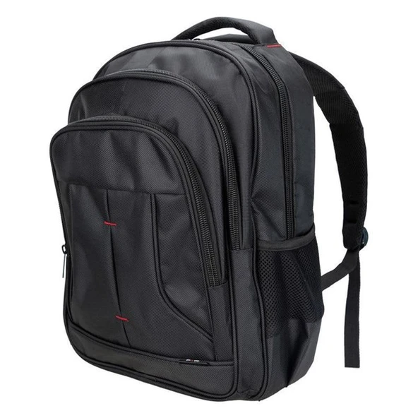 PLM City 17" Siyah Notebook Sırt Çantası - Resim 2