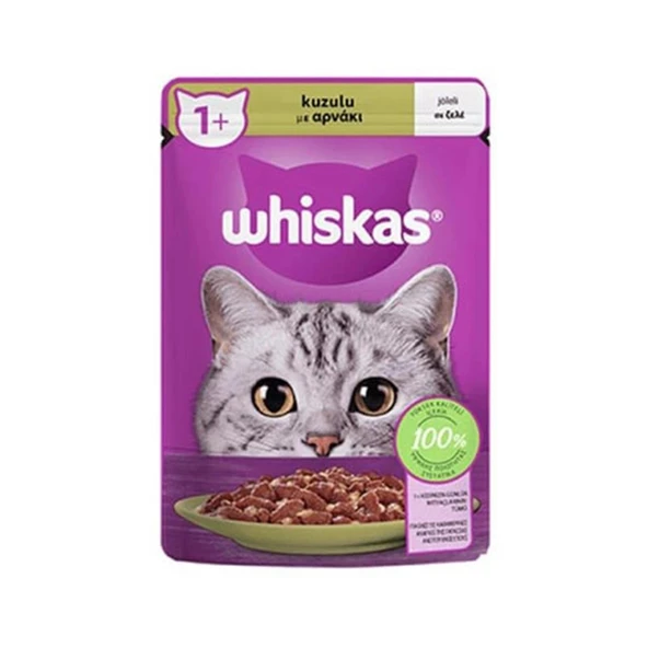Whiskas Kuzulu Poşet Yaş Mama 85g ürün görseli 1