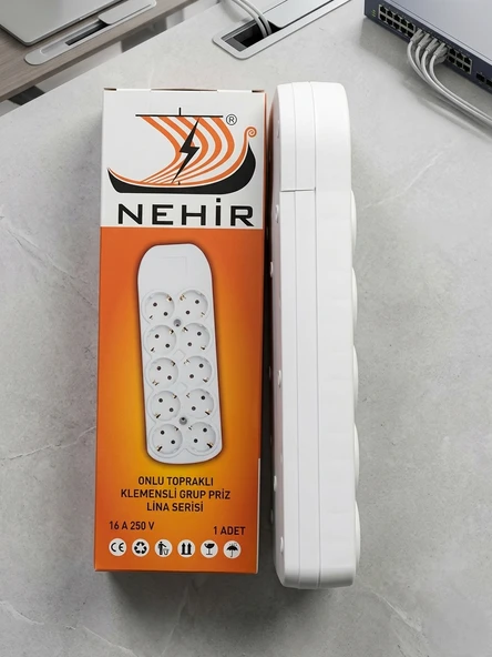 NEHİR Lina 10 Lu Grup Priz - Resim 5