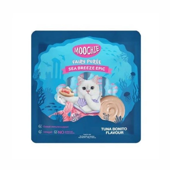 Moochie Sıvı Kedi Ödülü Ton-Palamut 25x15 Gr ürün görseli 1