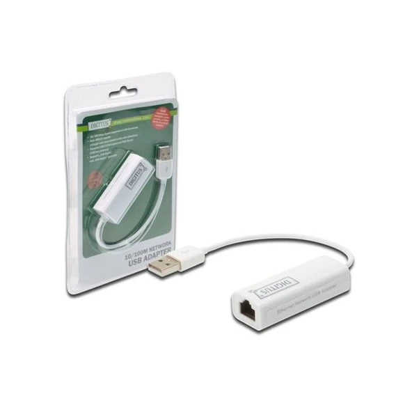 DIGITUS DN-10050 10/100 USB Ethernet ürün görseli 1