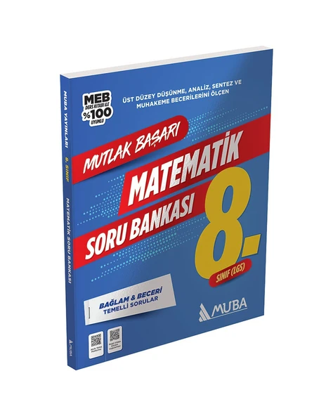 8. Sınıf Matematik Soru Bankası Muba Yayınları ürün görseli 1