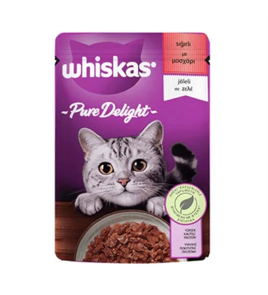 Whiskas Tasty Mix Somonlu ve Havuçlu Poşet Yaş Mama 85g ürün görseli 1