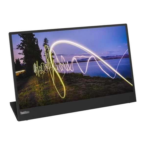LENOVO 15.6" IPS THINKVISION M15 62CAUAT1WL 6MS 60HZ USBC TAŞINABİLİR MONİTÖR ürün görseli 1