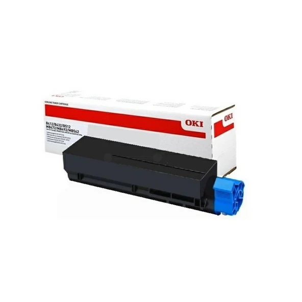 OKI 45807102 SİYAH ORJINAL TONER / B412 B432 B512 MB472 MB492 MB562 / 3000 SAYFA ürün görseli 1