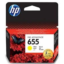 HP CZ112AE (655) SARI MUREKKEP KARTUSU 600 SAYFA ürün görseli 1