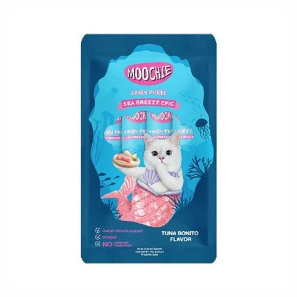 Moochie Sıvı Kedi Ödülü Ton-Palamut 5x15 Gr ürün görseli 1