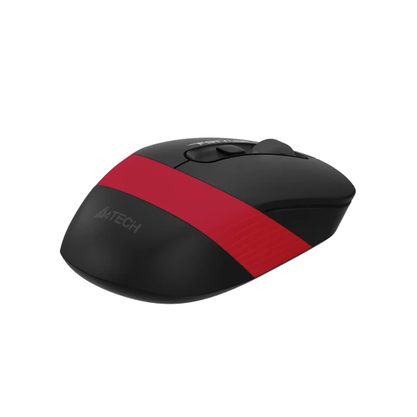 A4 TECH FG10 Kablosuz 2000dpi Optic Siyah/Kırmızı Mouse - Resim 7