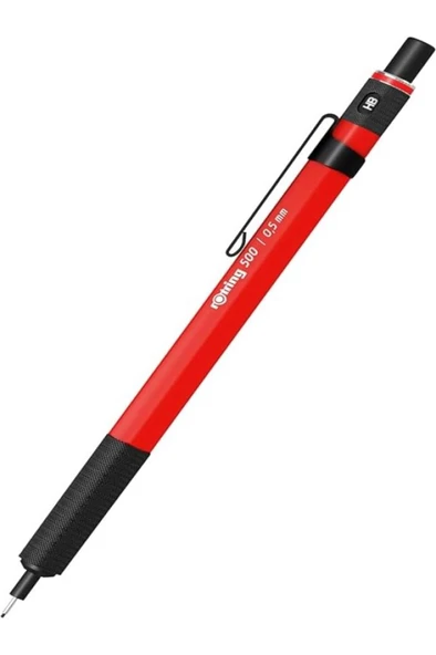 Rotring 500 Versatil Kalem 0.5 mm Parlak Kırmızı ürün görseli 1