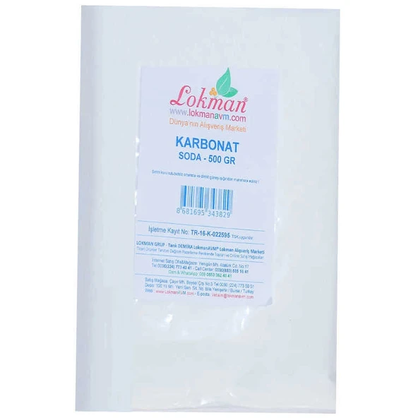 Karbonat Soda 500 Gr Paket - Resim 2