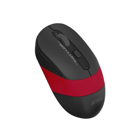 A4 TECH FG10 Kablosuz 2000dpi Optic Siyah/Kırmızı Mouse - Resim 2