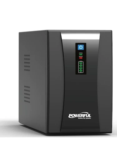 Powerful SLE-1000 1.000 VA Line Interactive Kesintisiz Güç Kaynağı - TESHİR ürün görseli 1