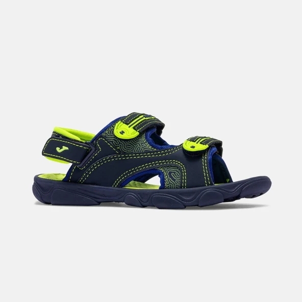 Joma SOCEJS2633V Çocuk Sandalet - Lacivert/Sarı ürün görseli 1