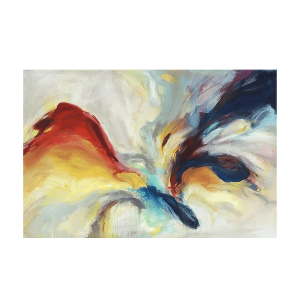 Color Swirl Yağlı Boya Dokulu Tablo ürün görseli 1