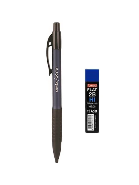 Umix Sınav / Eskiz Versatil Kalem 1.8 x 0.9 Mm Mavi + Mikro Kalem Ucu 2B 1.8 Mm ürün görseli 1