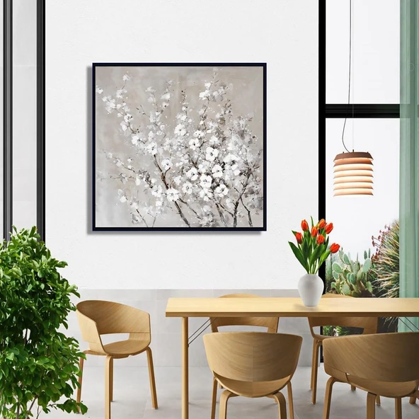 Fiori Yağlı Boya Dokulu Tablo ürün görseli 1