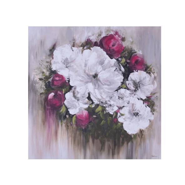 Abstract Bouquet Yağlı Boya Dokulu Tablo ürün görseli 1
