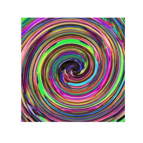 Colorful Hypnosis 2 Yağlı Boya Dokulu Tablo ürün görseli 1
