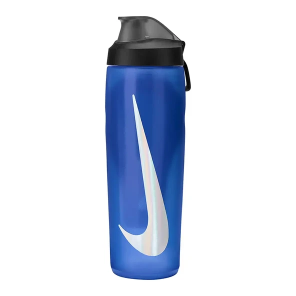Nike N.100.7668 Refuel Bottle Locking Suluk Saks Mavi ürün görseli 1