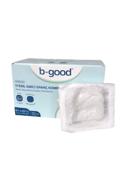 B-Good NW Gaz Kompres 7,5 x 7,5 100 lü ürün görseli 1