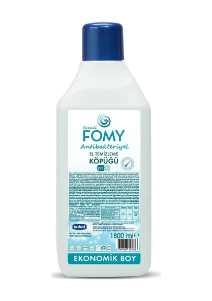 FOMY 1800 ML ANTİBAKTERİYEL KÖPÜK SABUN ürün görseli 1