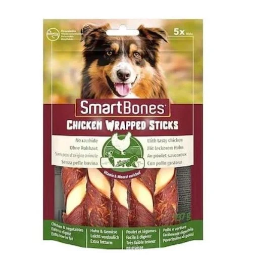 SmartBones Çubuk Köpek Ödül Maması Tavuklu Medium 125g ürün görseli 1