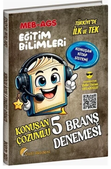 MEB AGS Eğitim Bilimleri Konuşan 5 Deneme Özdil Akademi ürün görseli 1