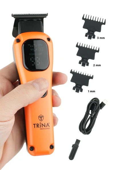 Trina Professional Sakal Kesme Makinesi Turuncu TRNSACKS0082OR ürün görseli 1
