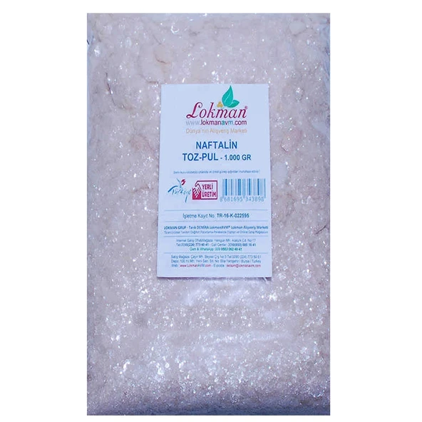 Naftalin Toz Pul 1000 Gr Pkt - Resim 2