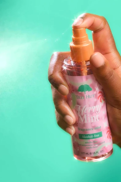 Tree Hut Merry Mint Vücut Spreyi 177ML - Resim 4