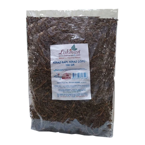 Kiraz Sapı, Kiraz Çöpü 100 Gr Paket - Resim 2