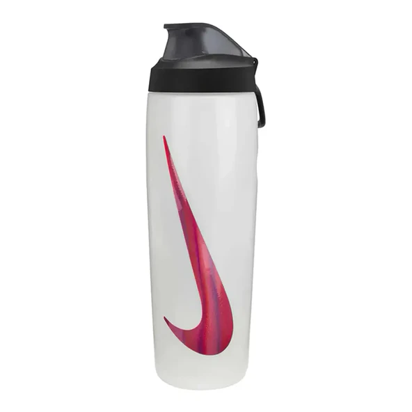 Nike N.100.7668 Refuel Bottle Locking Suluk Beyaz ürün görseli 1