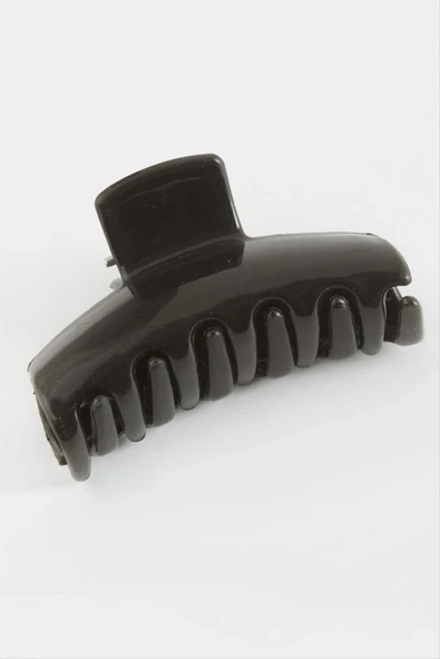 Düz Siyah Renkli Mandal Toka 6 cm ürün görseli 1