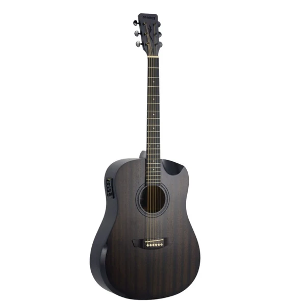 Strinberg Forest FS4D HCR Elektro Akustik Gitar (Siyah) ürün görseli 1