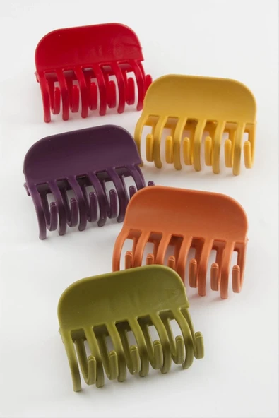 Düz Renkli Mandal Toka 6 cm - Resim 2
