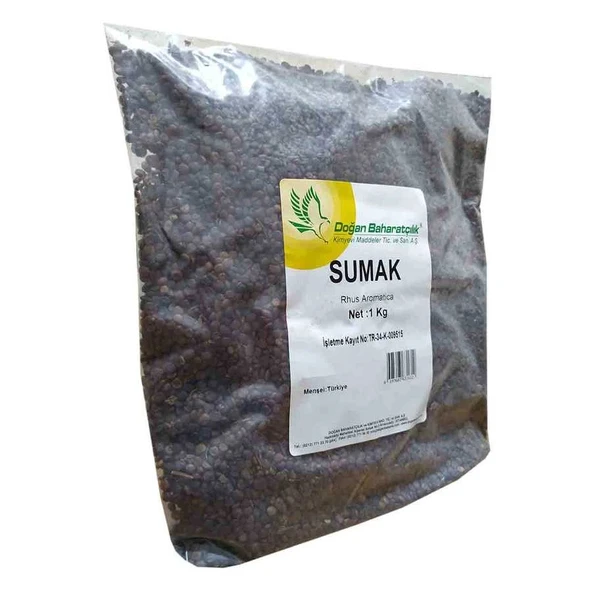 Sumak Tane Doğal 1000 Gr Paket - Resim 3