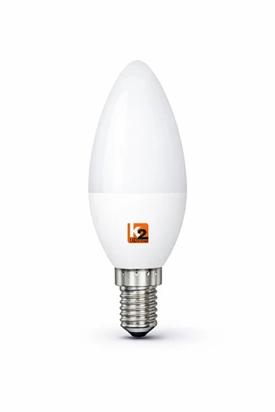 LED Mum Ampul 7W 630 Lümen 3000K Sıcak Beyaz E14 Duy 20000 Saat Yerli Üretim ürün görseli 1