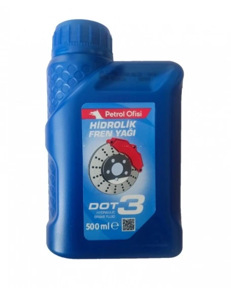 PO FREN HİDROLİK YAĞI DOT-3 500ML ürün görseli 1