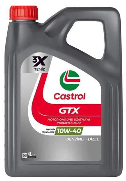 C@STROL GTX 10W40 4L ürün görseli 1