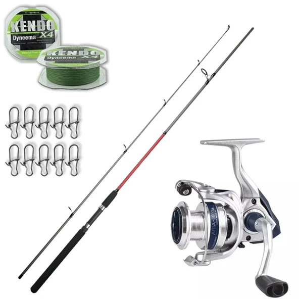 Okuma Aria 4000 - Remixon Flex 240cm Spin Olta Seti ürün görseli 1