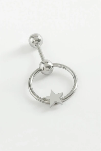 Yıldız Çelik Piercing 1 Adet ürün görseli 1