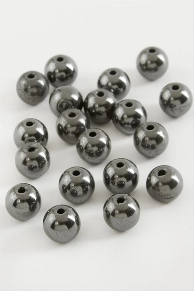 8 mm Hematit Taşı 50 Gram ürün görseli 1