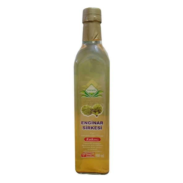 Enginar Sirkesi Cam Şişe 500 ML ürün görseli 1